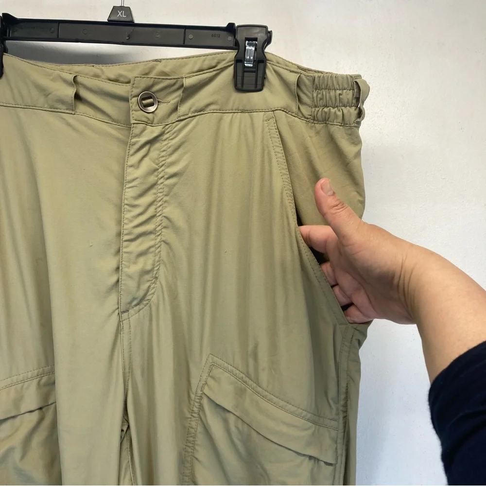 Free Soldier Tactical Gear Pants Mens 36 Khaki Cargo Security Belted Quick Dry - Picture 6 of 16